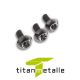Ti-ISO 7380 Schraube Torx 3.7165, Grade 5 M5x10 SCHWARZ